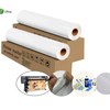 Papel pp brilhante fosco 120gsm 180gsm pp pet sintético à prova d'água fabricantes de papel folhas rolo de papel sintético pp a4