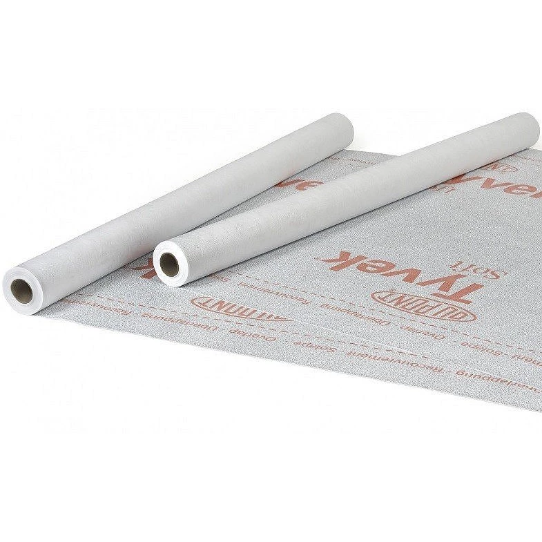 Rolo de tecido de papel Dupont Tyvek com vinco impresso personalizado 