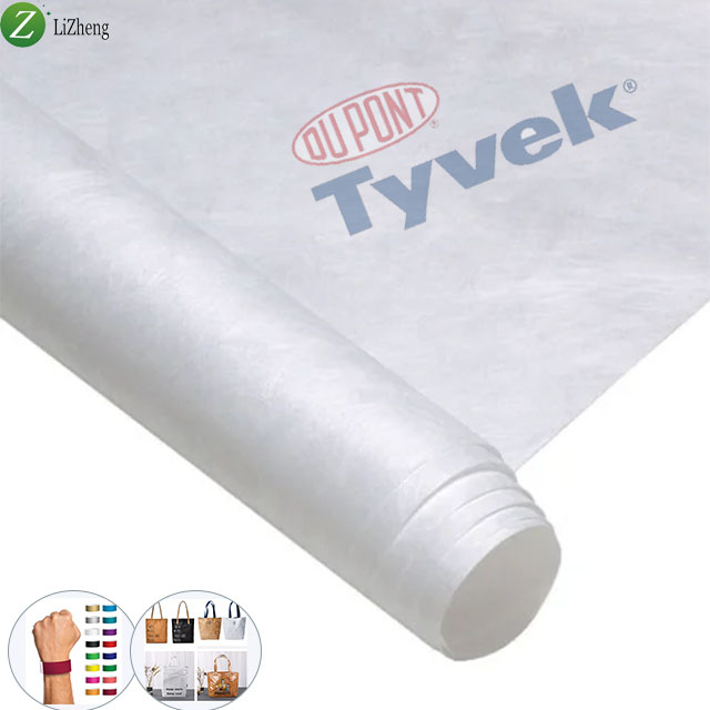 Tecido de papel branco Tyvek Dupont branco para impressão popular popular por atacado para saco