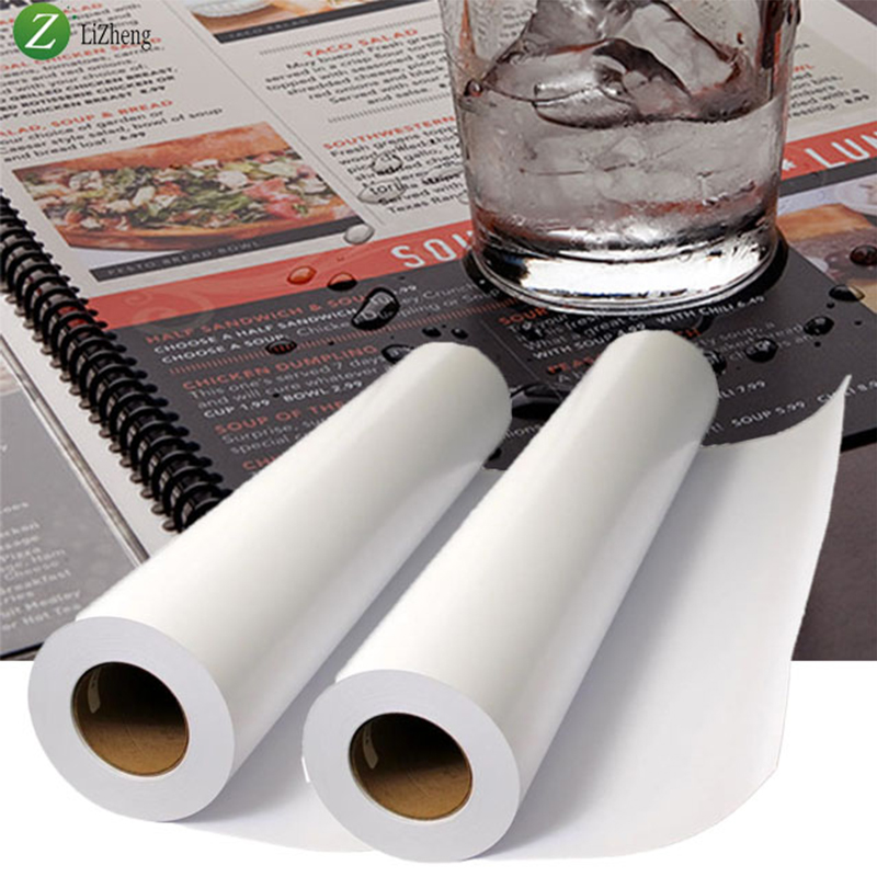 Papel impermeável sintético matte Waterbased PP do brilho para o cartaz